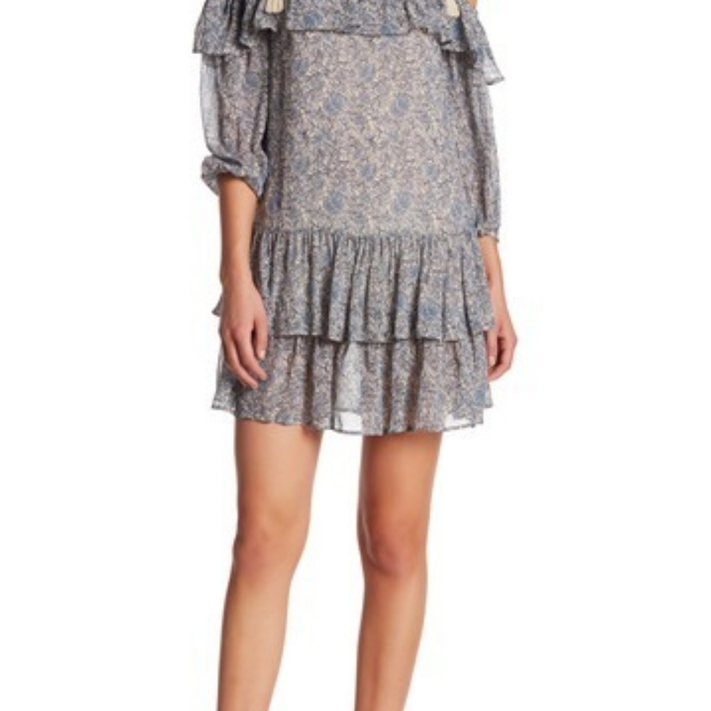Rebecca Minkoff Dexter Floral Ruffled Dress